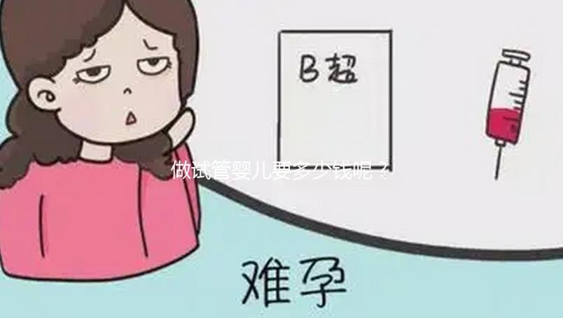做試管嬰兒要多少錢(qián)呢？