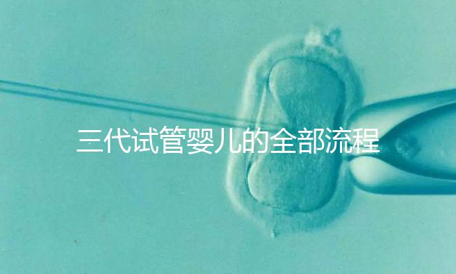 三代試管嬰兒的全部流程（超詳細）／恩澤格魯吉亞