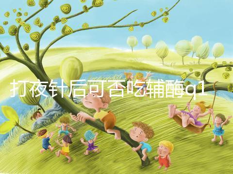 打夜針后可否吃輔酶q10答案在這，作用大且不會(huì)提前排卵
