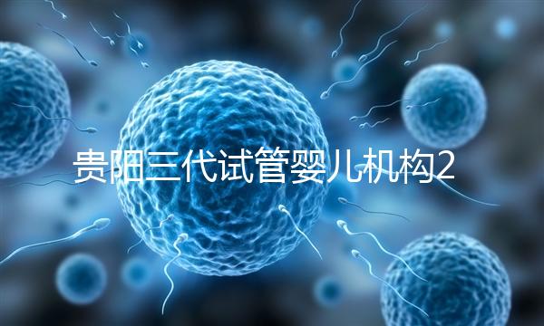 貴陽三代試管嬰兒機構(gòu)2024年排名前十,參考知名醫(yī)院名單!