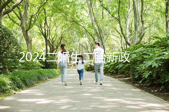 2024二婚生二胎新政策出爐，有沒有補(bǔ)助、福利一看便知