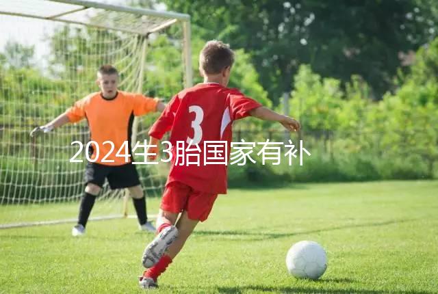 2024生3胎國家有補貼多少錢、在哪領全囊括，最高可達...